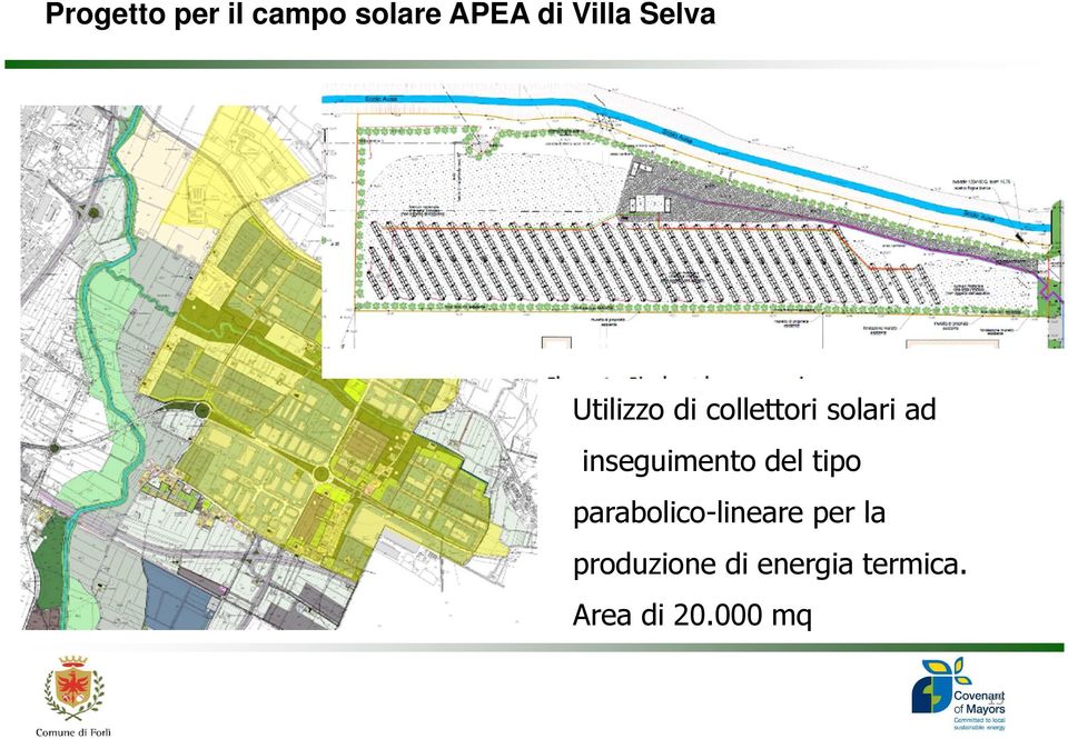 inseguimento del tipo parabolico-lineare per