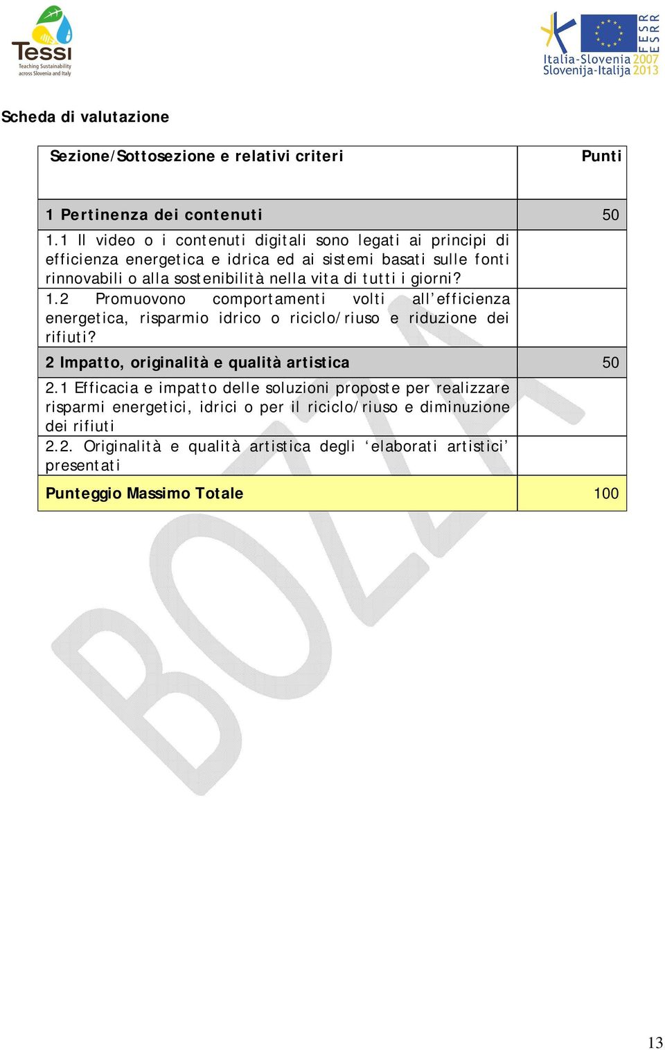 tutti i giorni? 1.2 Promuovono comportamenti volti all efficienza energetica, risparmio idrico o riciclo/riuso e riduzione dei rifiuti?