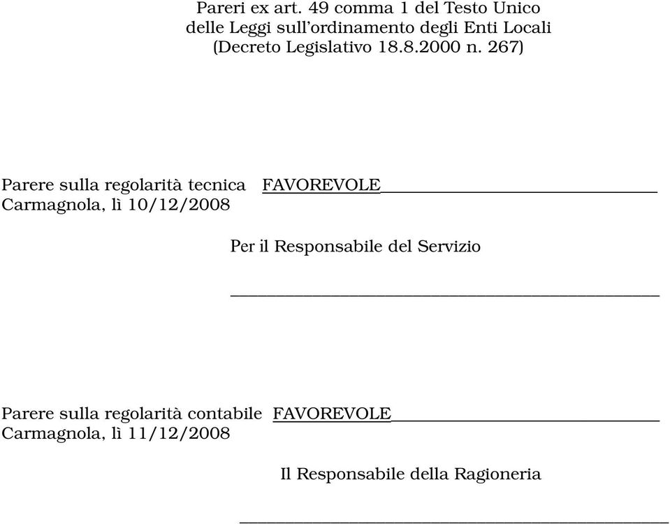 Legislativo 18.8.2000 n.