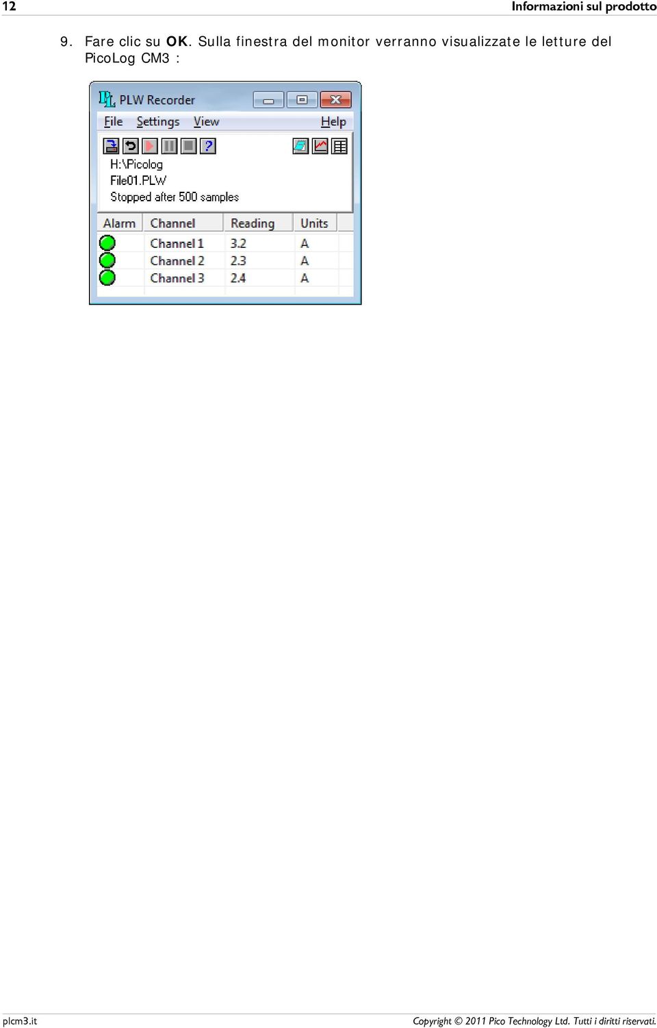 Sulla finestra del monitor