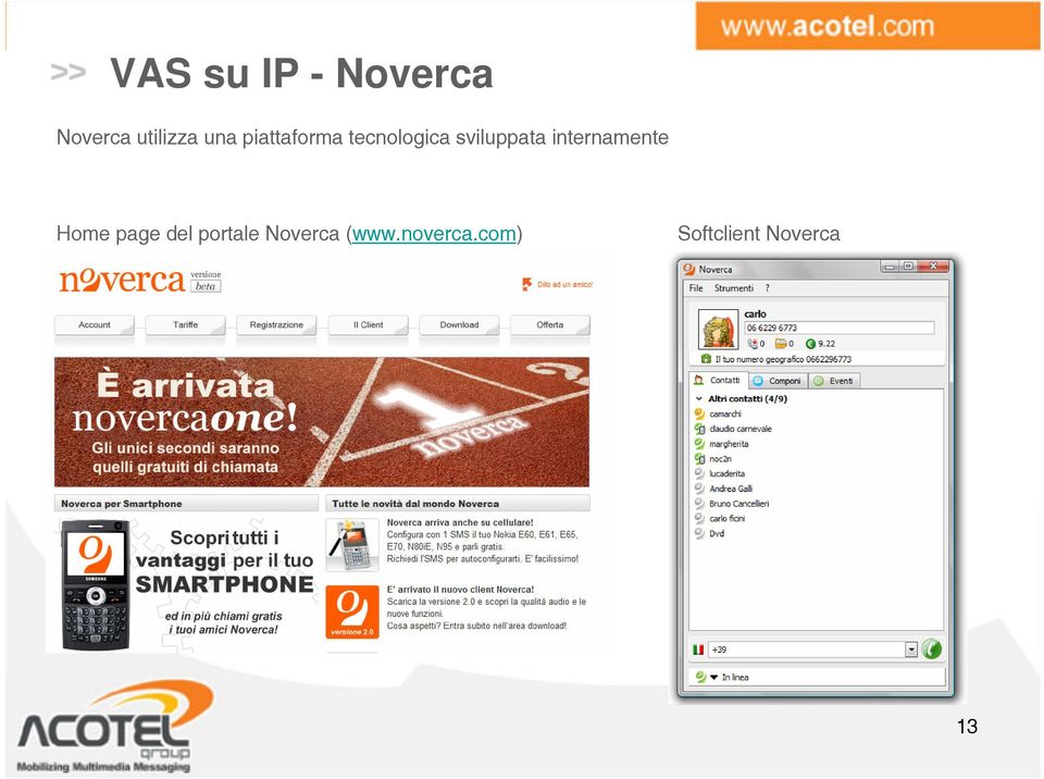 internamente Home page del portale