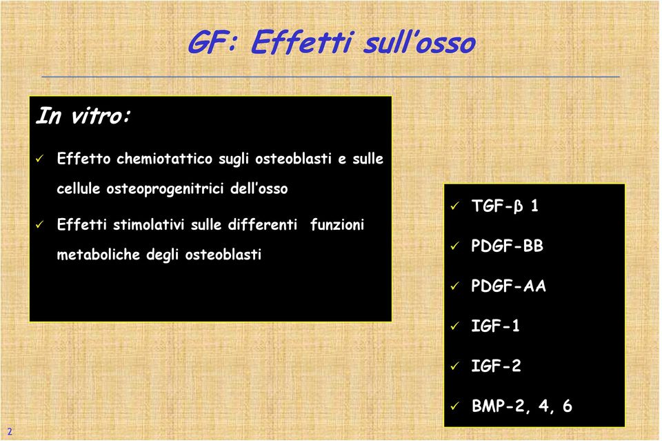 Effetti stimolativi sulle differenti funzioni metaboliche