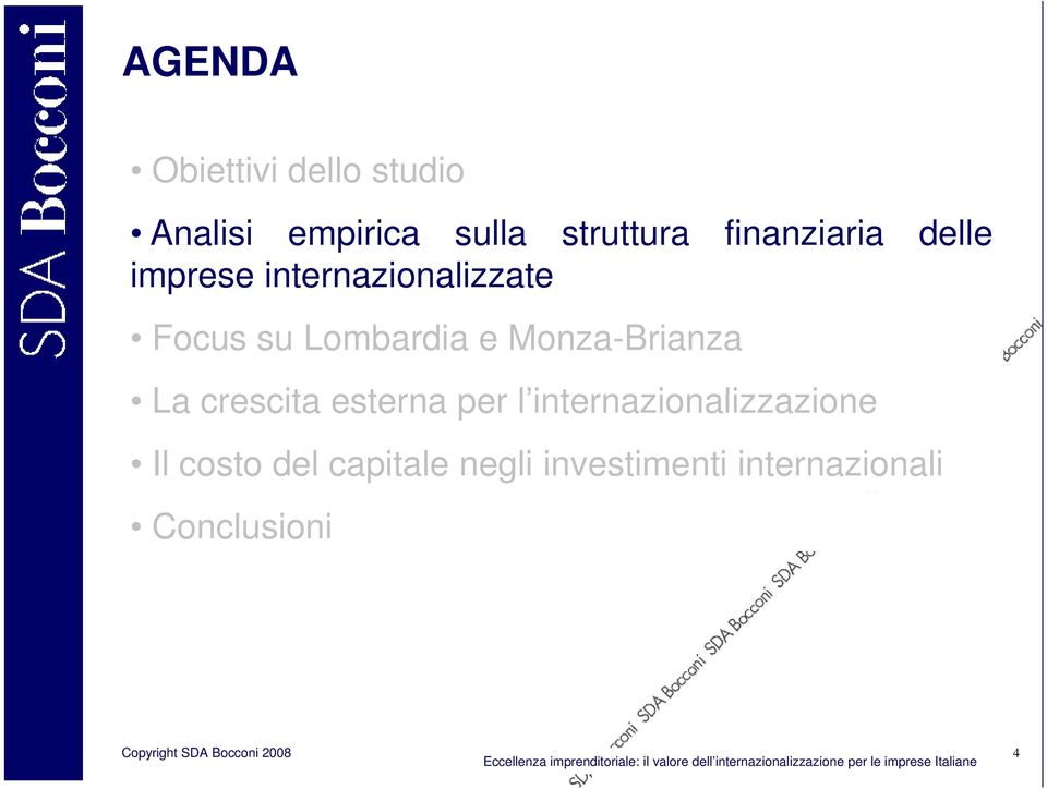 Monza-Brianza La crescita esterna per l internazionalizzazioneionali