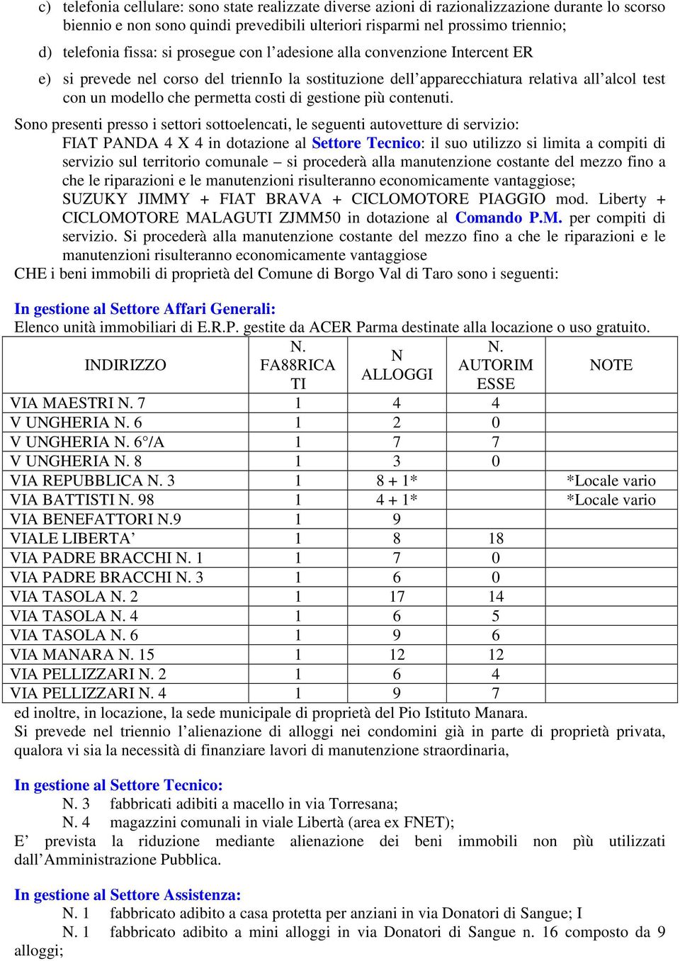 gestione più contenuti.