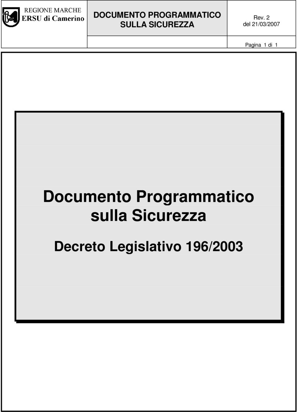 Programmatico sulla