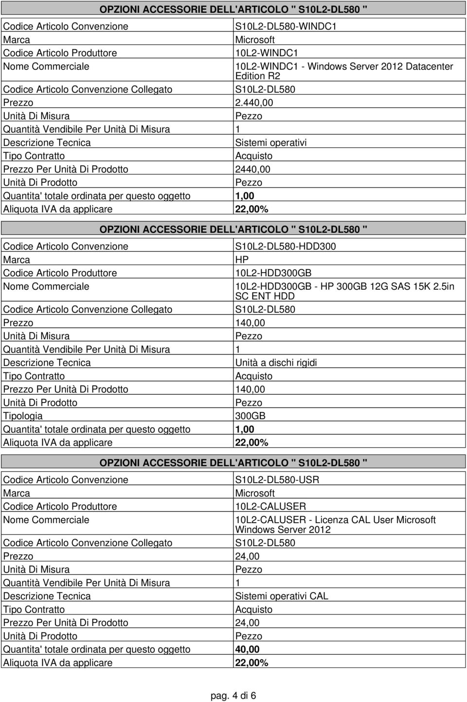 5in SC ENT HDD Collegato Prezzo 140,00 Quantità Vendibile Per 1 Unità a dischi rigidi Prezzo Per 140,00 300GB OPZIONI ACCESSORIE DELL'ARTICOLO " " -USR Microsoft