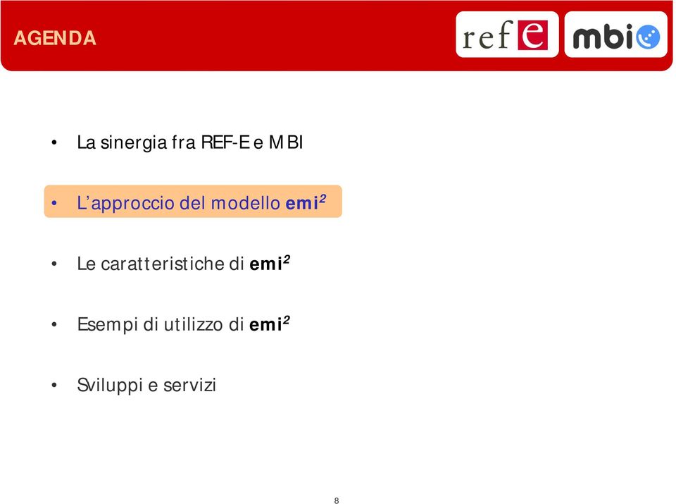 caratteristiche di emi 2 Esempi di