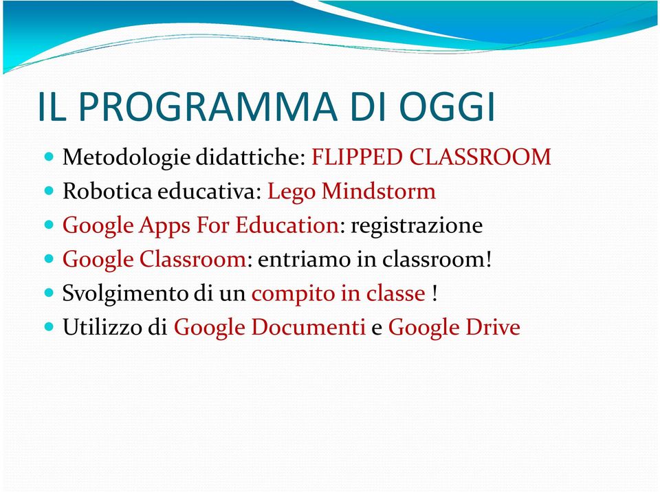 registrazione Google Classroom: entriamo in classroom!