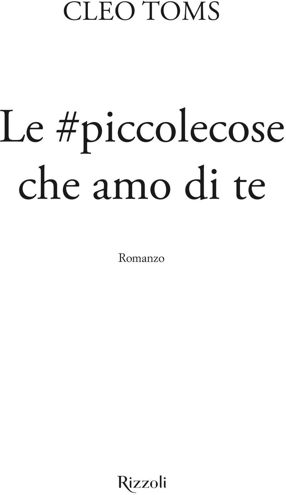 #piccocose