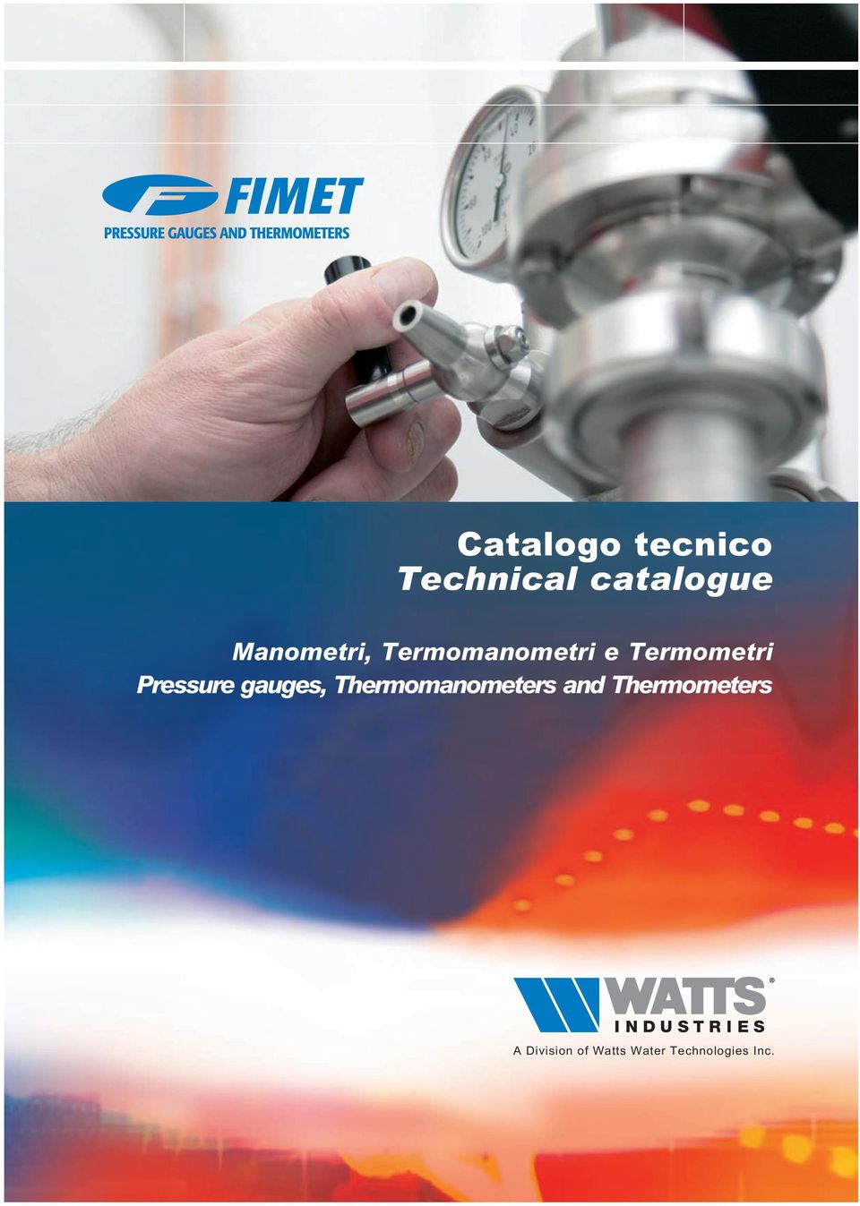 Pressure gauges, Thermomanometers and