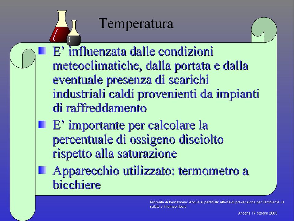 impianti di raffreddamento E importante per calcolare la percentuale di