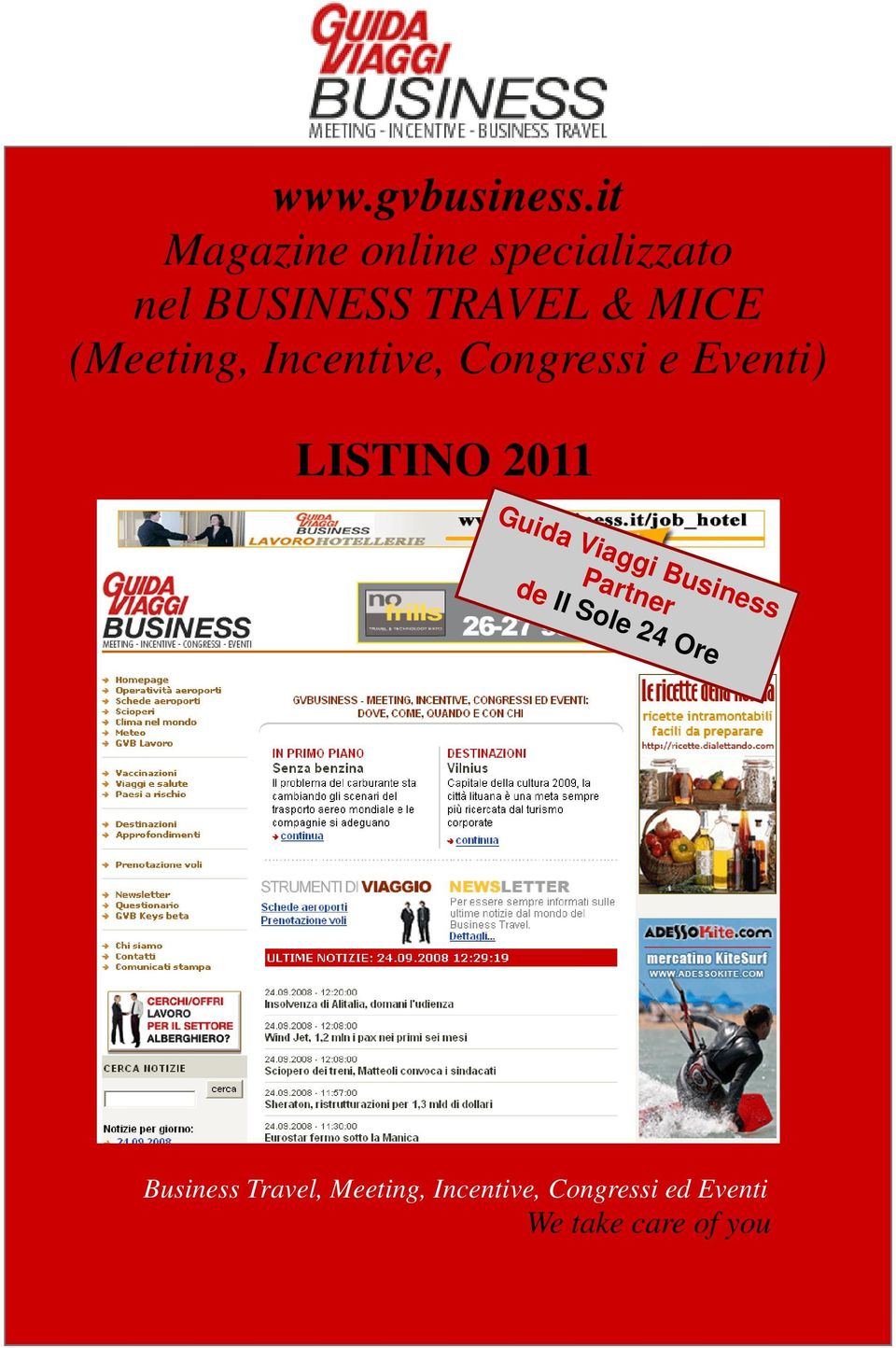 (Meeting, Incentive, Congressi e Eventi) LISTINO Guida Viaggi