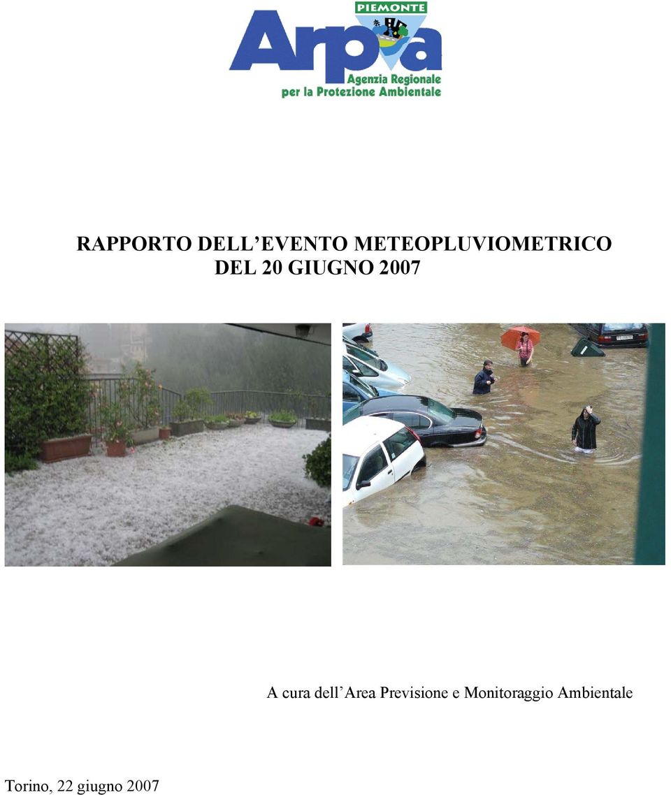 2007 A cura dell Area Previsione