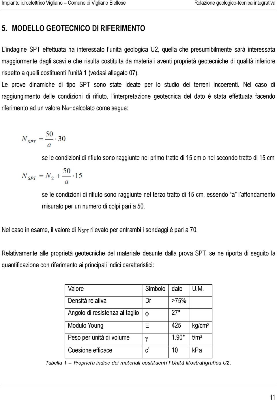 Le prove dinamiche di tipo SPT sono state ideate per lo studio dei terreni incoerenti.