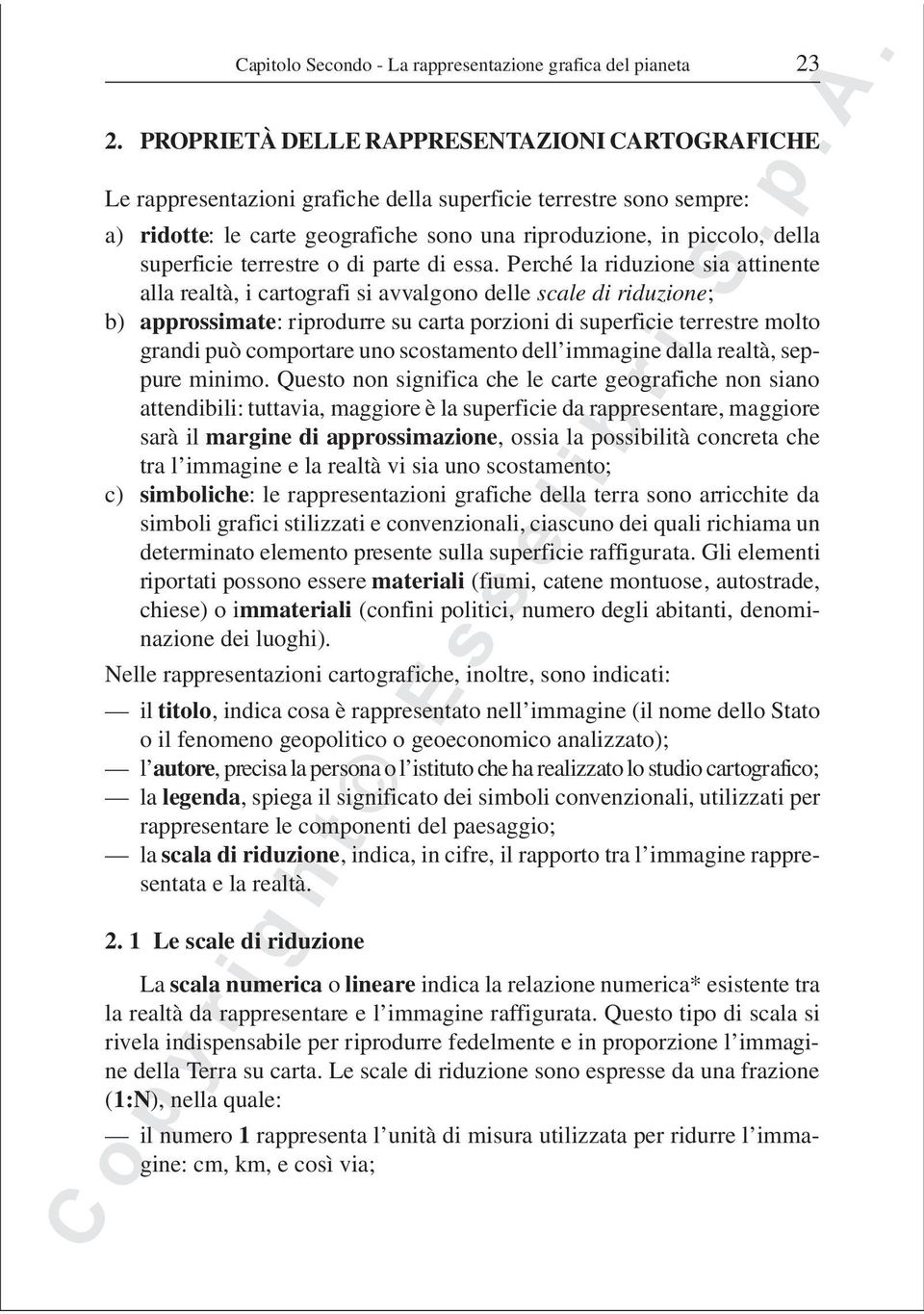 superficie terrestre o di parte di essa.