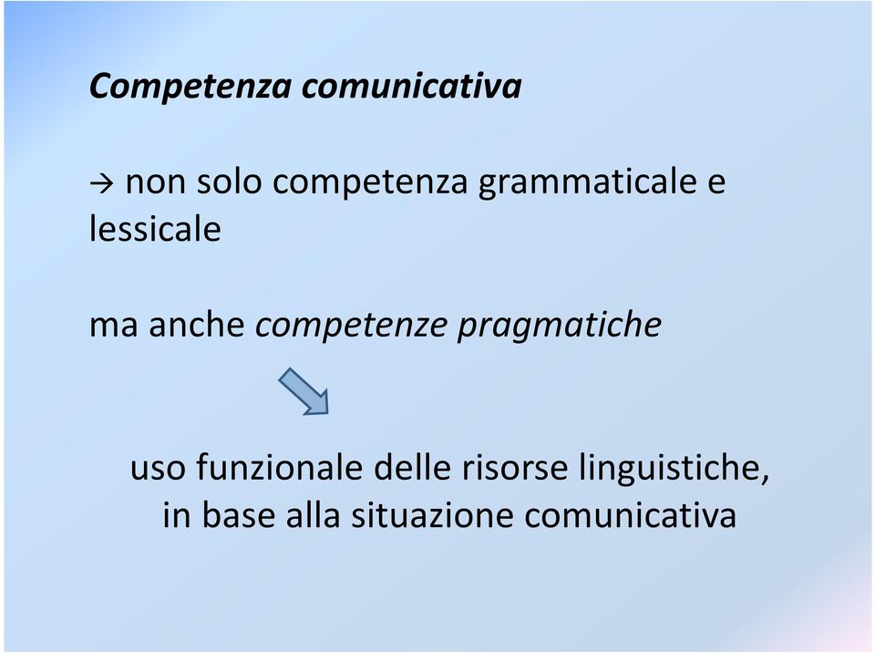 pragmatiche uso funzionale delle risorse