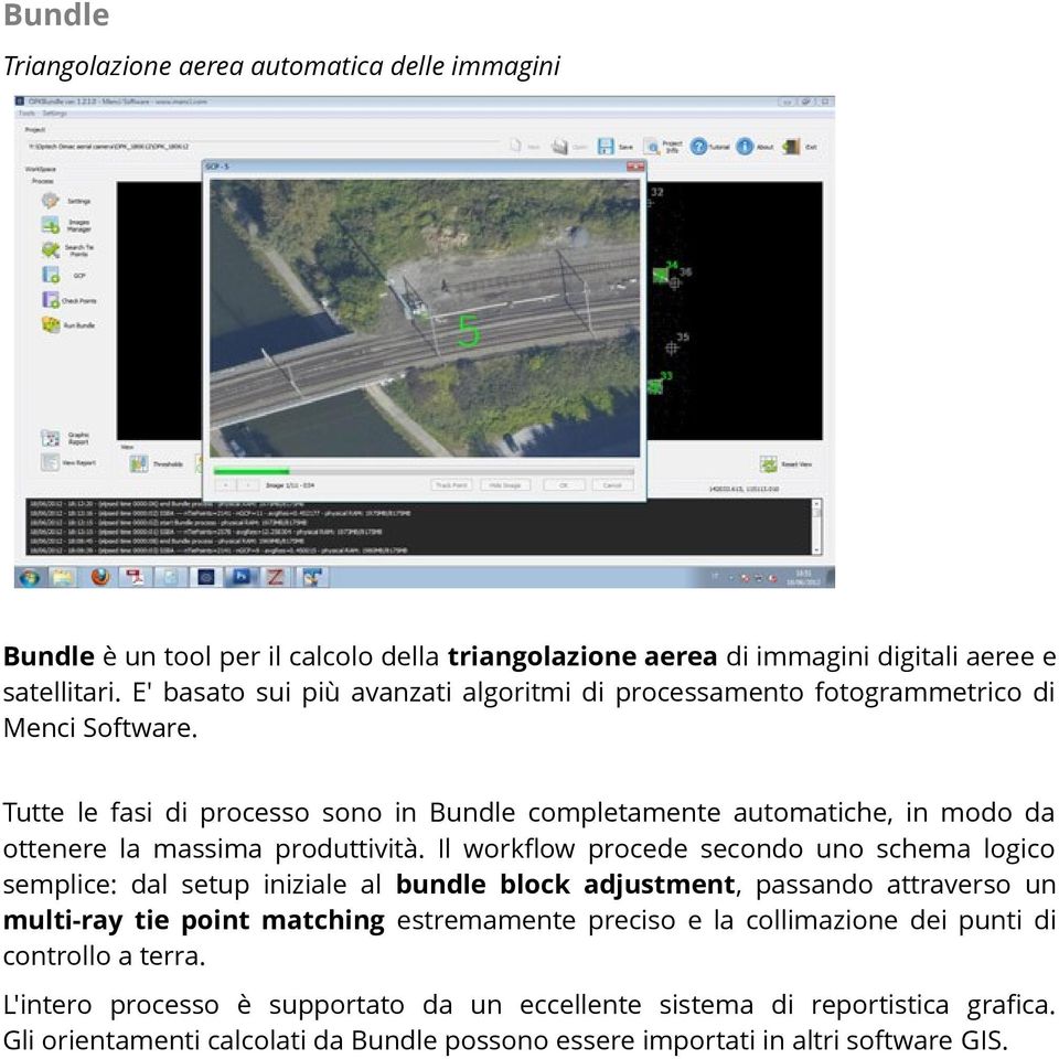 Tutte le fasi di processo sono in Bundle completamente automatiche, in modo da ottenere la massima produttività.