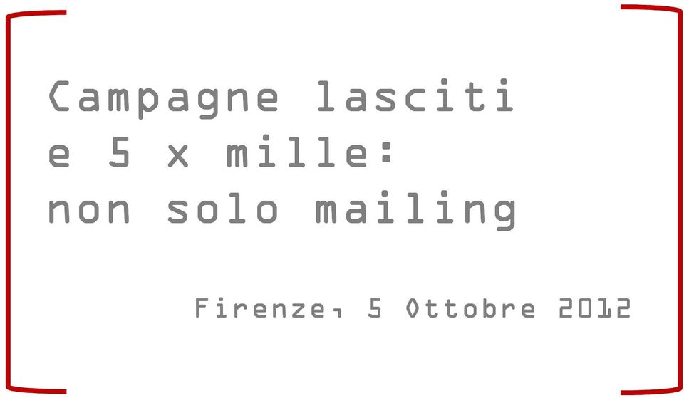 solo mailing