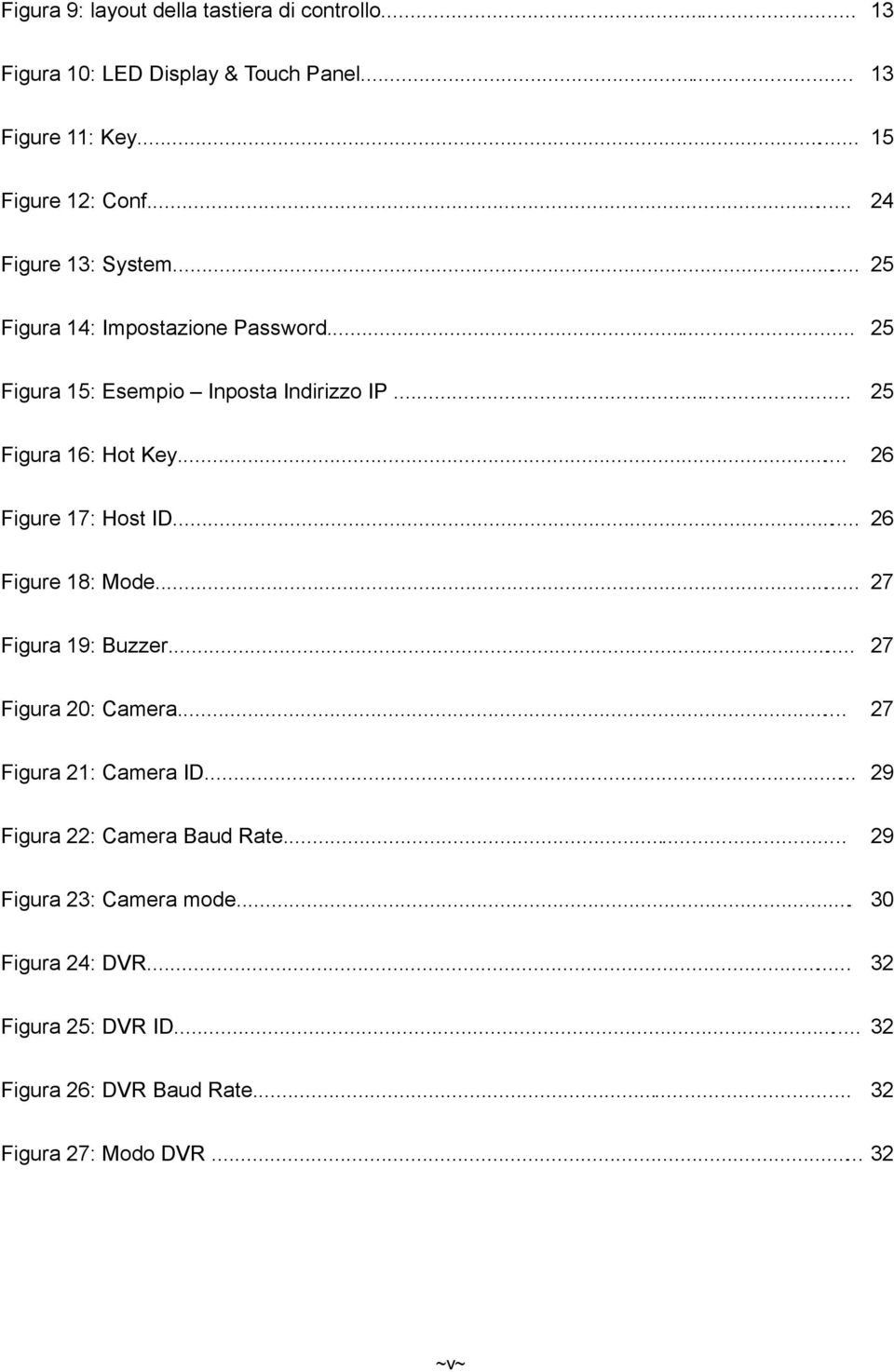 .. 26 Figure 17: Host ID... 26 Figure 18: Mode... 27 Figura 19: Buzzer... 27 Figura 20: Camera... 27 Figura 21: Camera ID.