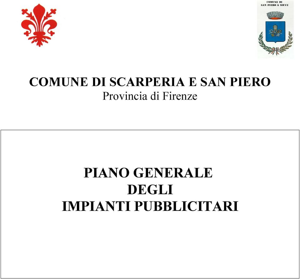 Firenze PIANO GENERALE
