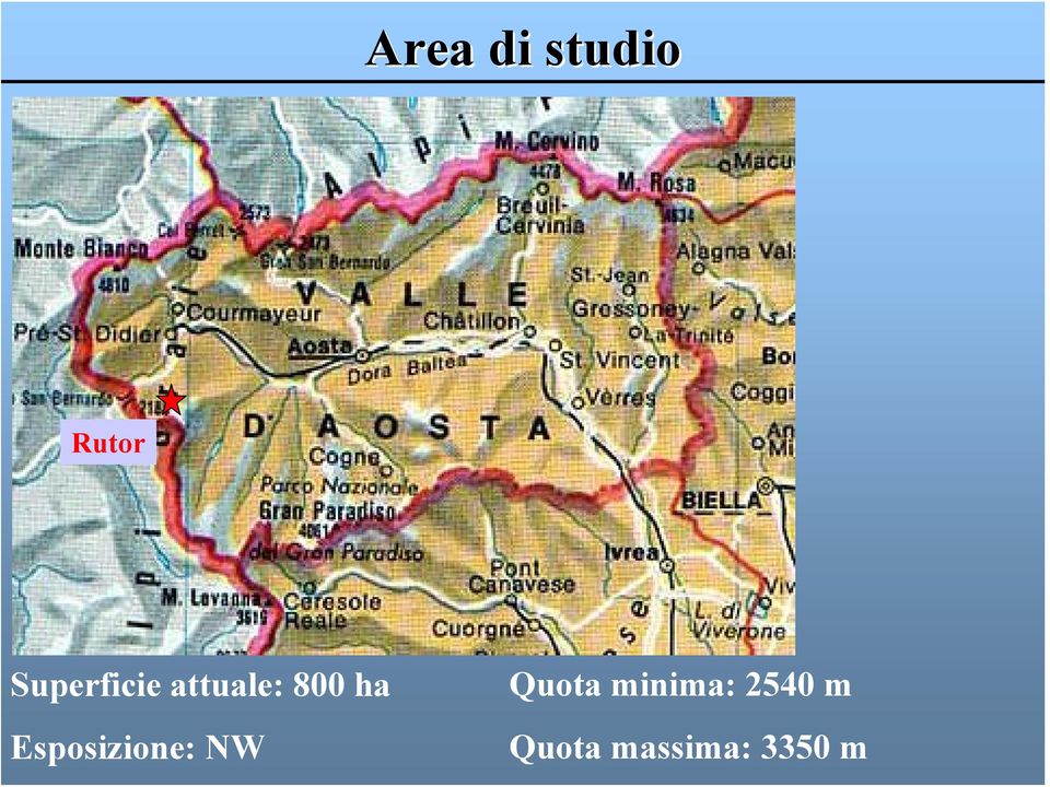 Esposizione: NW Quota