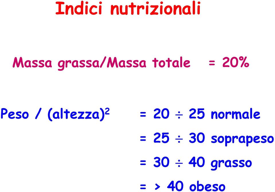 (altezza) 2 = 20 25 normale = 25