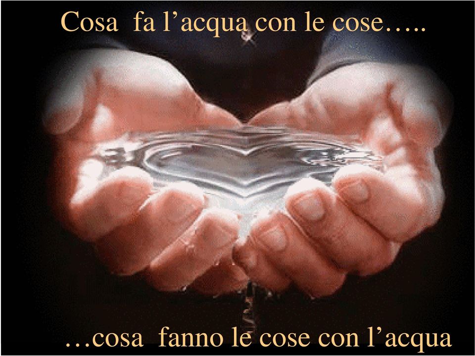 cose.. cosa