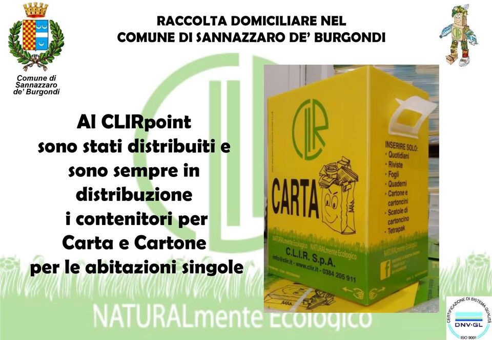 distribuzione i contenitori per