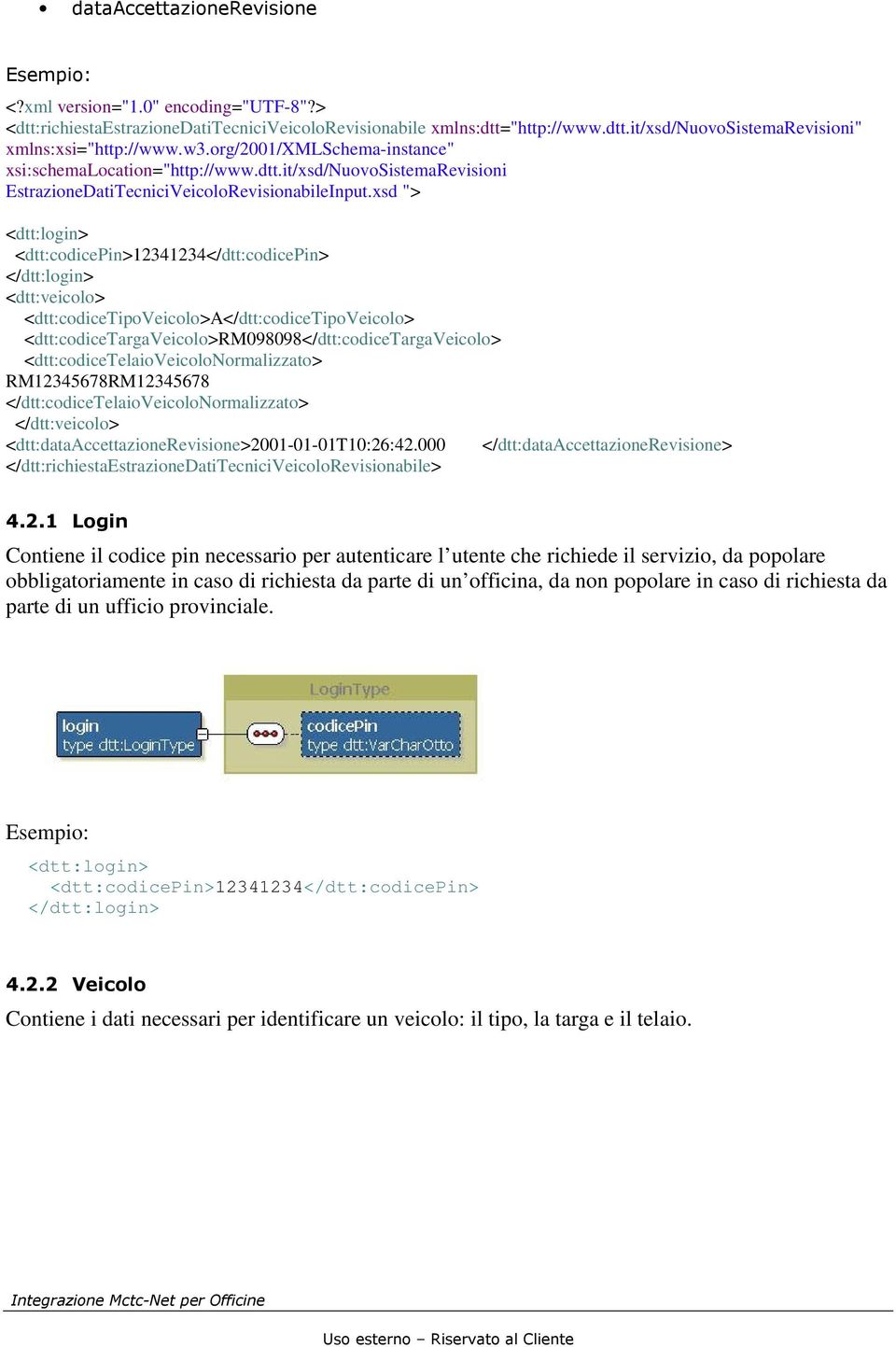 xsd "> <dtt:login> <dtt:codicepin>12341234</dtt:codicepin> </dtt:login> <dtt:veicolo> <dtt:codicetipoveicolo>a</dtt:codicetipoveicolo> <dtt:codicetargaveicolo>rm098098</dtt:codicetargaveicolo>