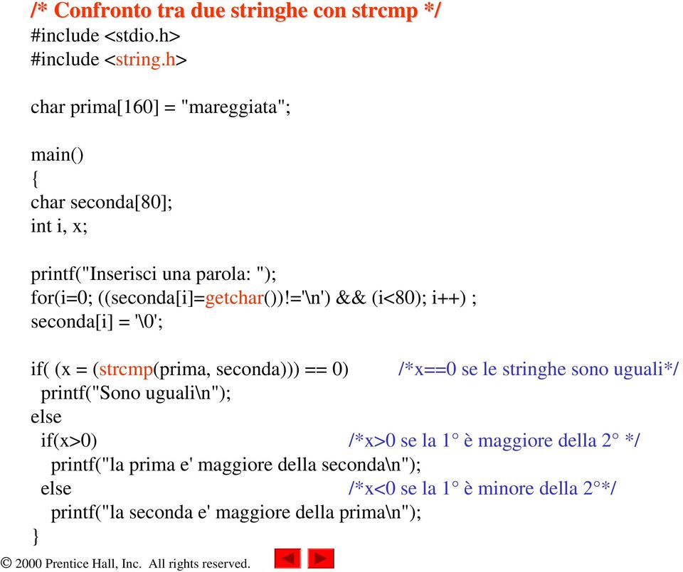 ((seconda[i]=getchar())!