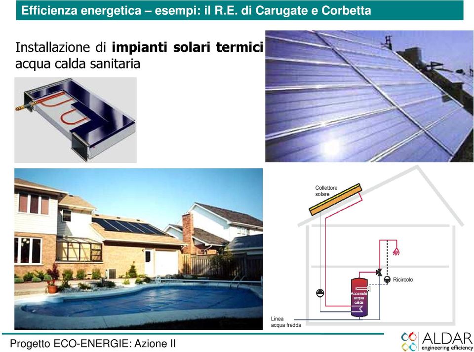 impianti solari termici per la produzione