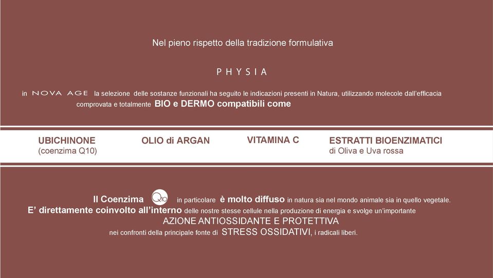 Uva rossa Il Coenzima in particolare è molto diffuso in natura sia nel mondo animale sia in quello vegetale.