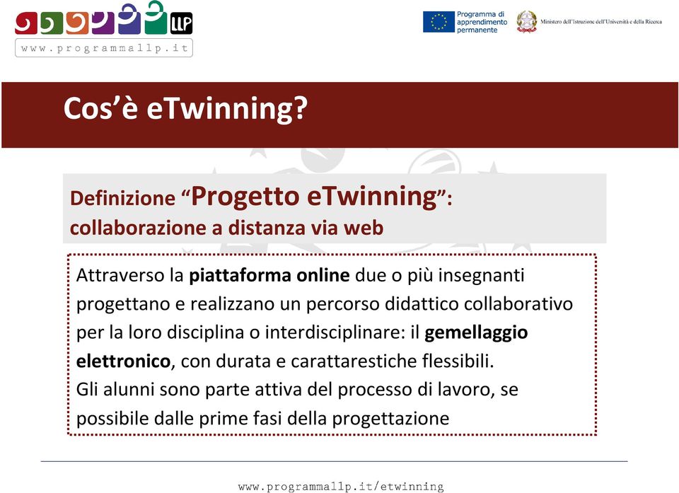 due o più insegnanti progettano e realizzano un percorso didattico collaborativo per la loro