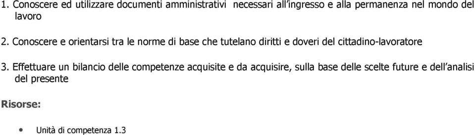 Conoscere e orientarsi tra le norme di base che tutelano diritti e doveri del