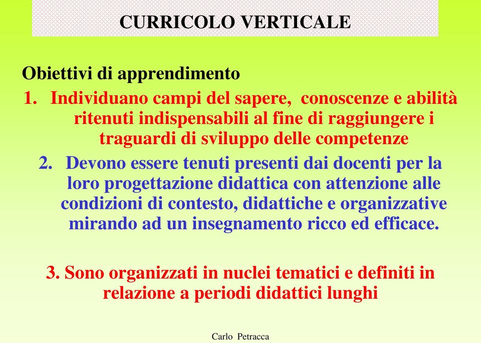 sviluppo delle competenze 2.