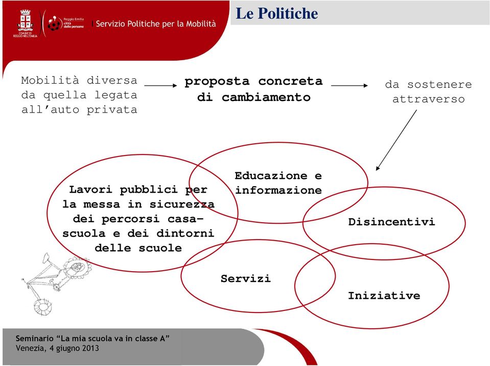 pubblici per la messa in sicurezza dei percorsi casascuola e dei