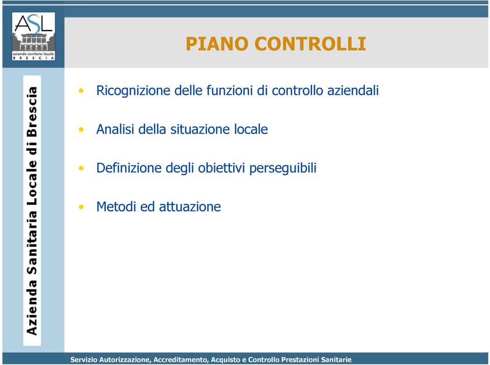 della situazione locale Definizione