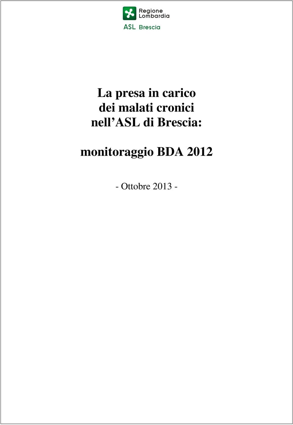 di Brescia: monitoraggio