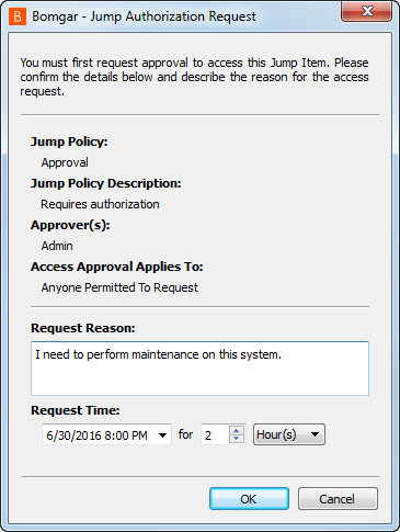 Nota: per i dettagli sullo script, consultare API dello script della console di accesso e del client.