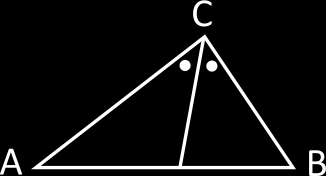 Bisettrice di un triangolo (definizione) In un triangolo ABC, si dice bisettrice relativa al vertice C il segmento giacente sulla bisettrice dell angolo C che congiunge il vertice C con il lato