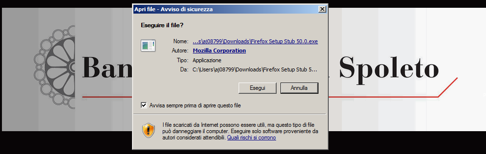 1 2 Una volta avviato il SetUp cliccare su Esegui e seguire i restanti passi per