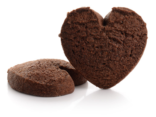 Cuore Romagnolo Biscotto friabile dall intenso sapore di cacao. Crumbly biscuit with an intense cocoa flavor.