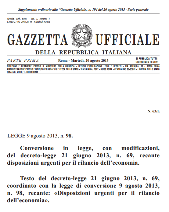 ART. 35 [ ] 13-ter. Con un ulteriore decreto del Min.Lav. e Pol. Soc.