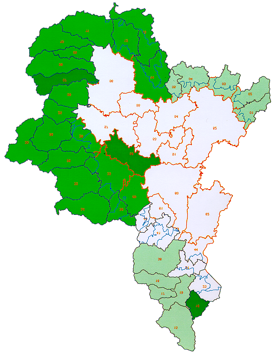 Piani sperimentali (1997/98) Interreg I - F (2001)