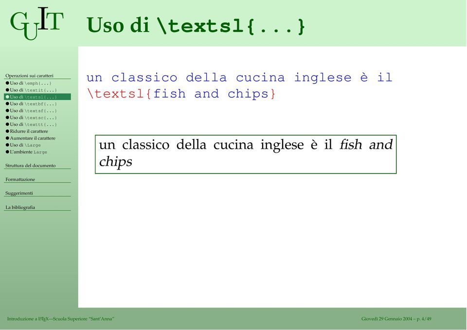 ..} Ridurre il carattere Aumentare il carattere Uso di \Large L ambiente Large un classico della cucina