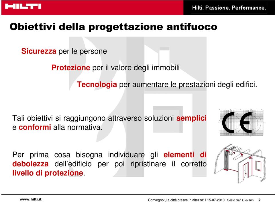 Tali obiettivi si raggiungono attraverso soluzioni semplici e conformi alla normativa.