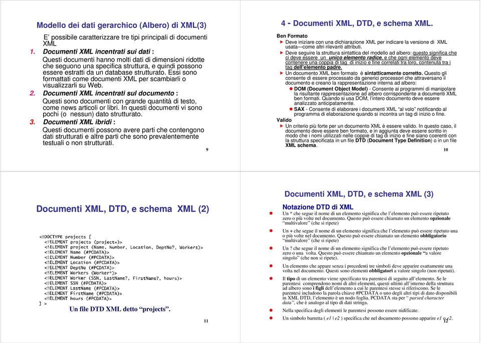 Essi sono formattati come documenti XML per scambiarli o visualizzarli su Web. 2.
