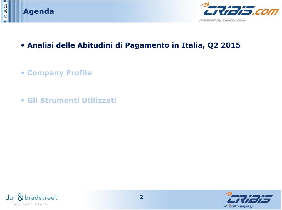 Italia, Q2 2015 Company