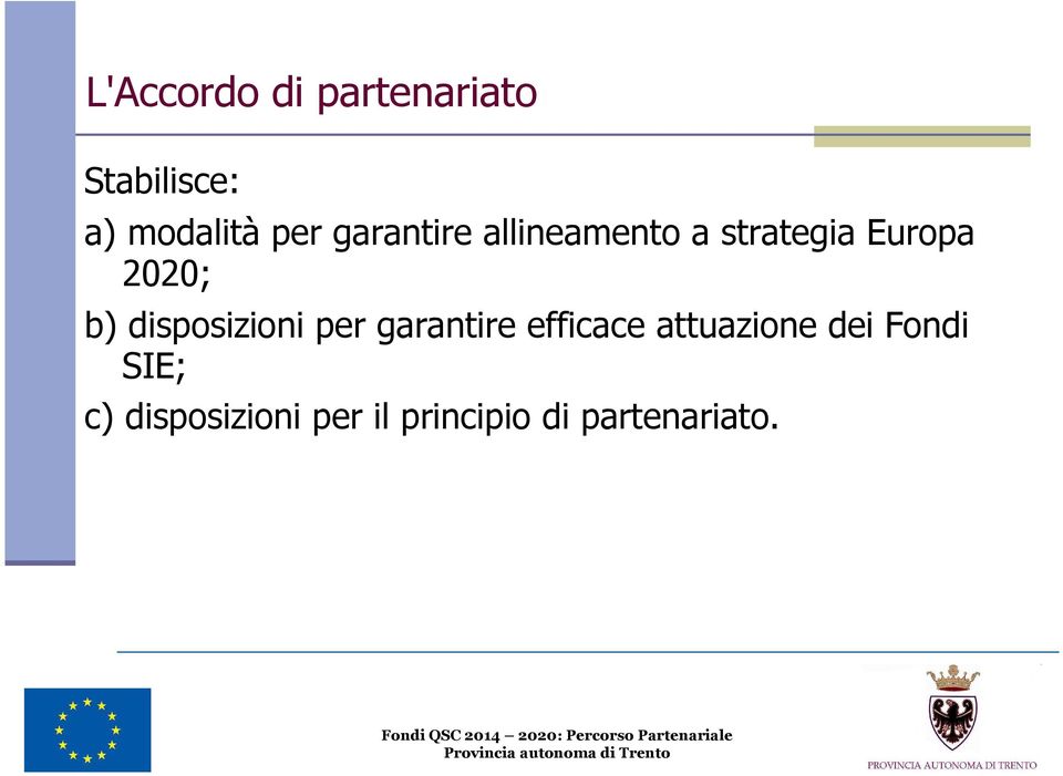 disposizioni per garantire efficace attuazione dei