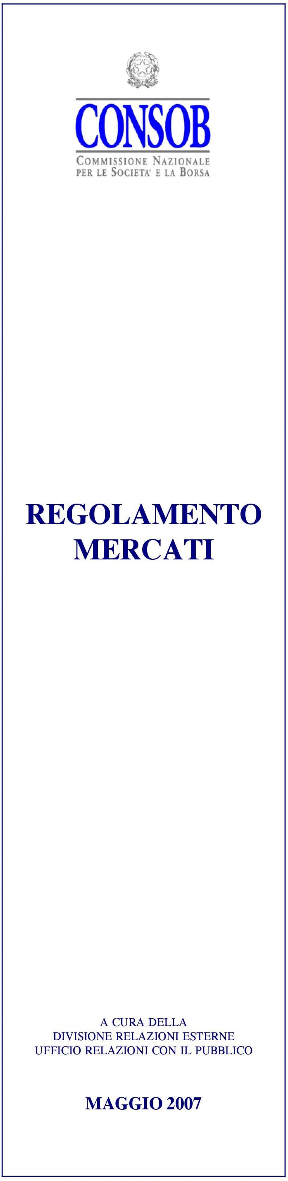 ESTERNE UFFICIO RELAZIONI